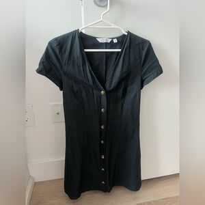 & Other Stories Black Mini Dress - Stockholm Atelier